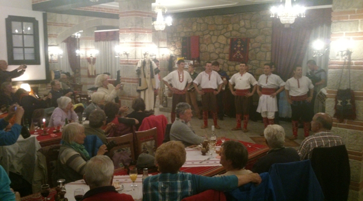 Folklore evening with group from Germany