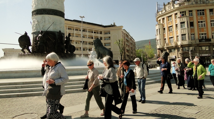 Group from USA on Balkan trip