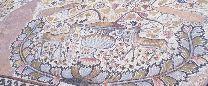 Mosacis at Stobi Ancient site