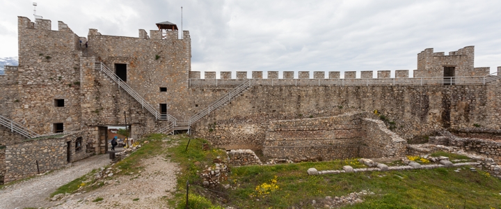 Ohrid fortress of Tzar Samuil